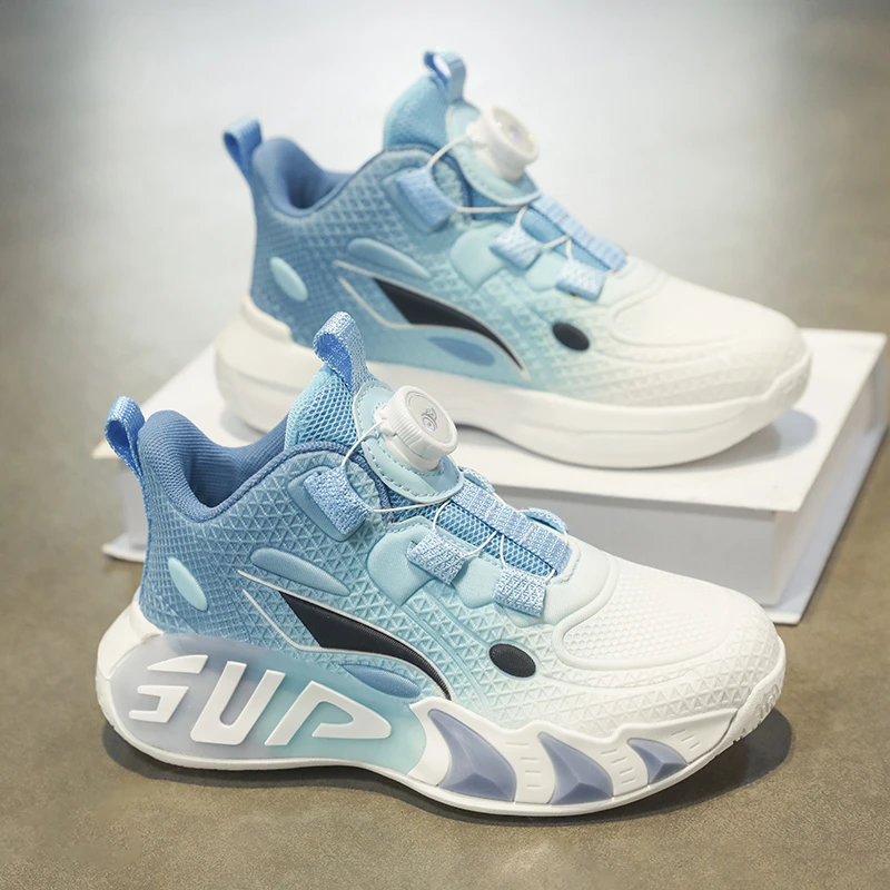 36Ikids男童鞋子2025春秋季新款透气网面中大童运动鞋男孩篮球鞋