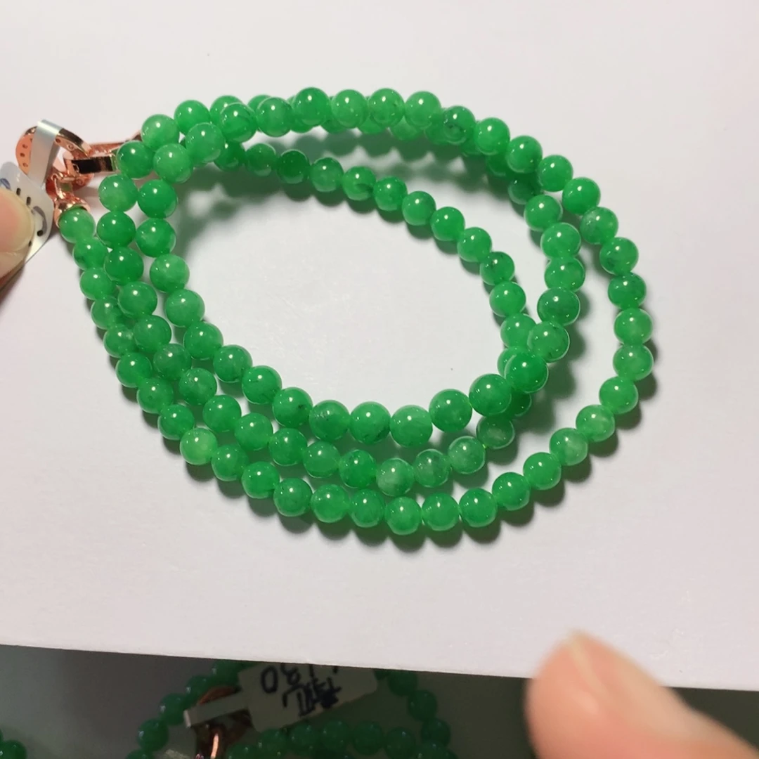 翡翠未镶嵌颈饰缅甸翡翠