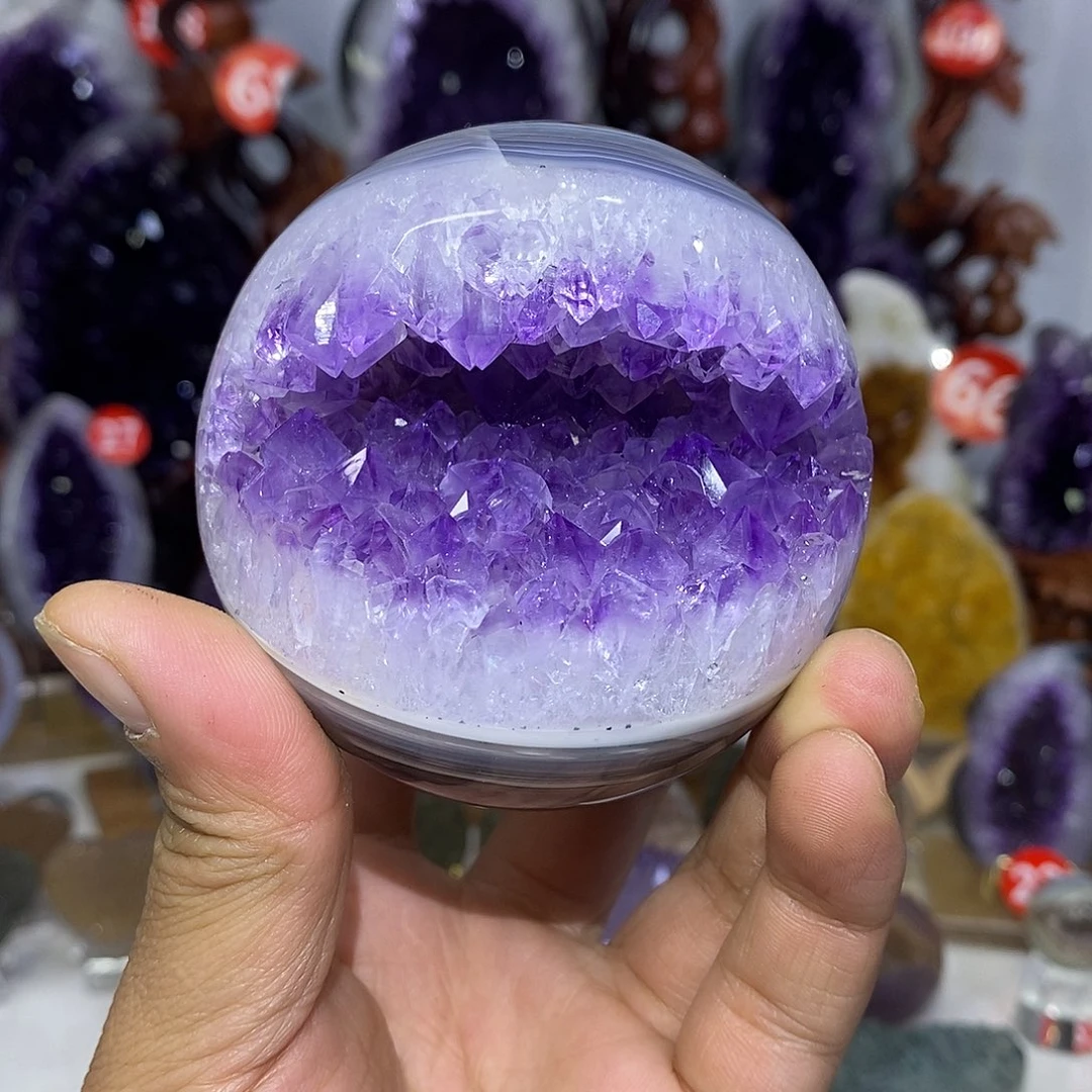 紫晶大型摆件（非配饰）未镶嵌