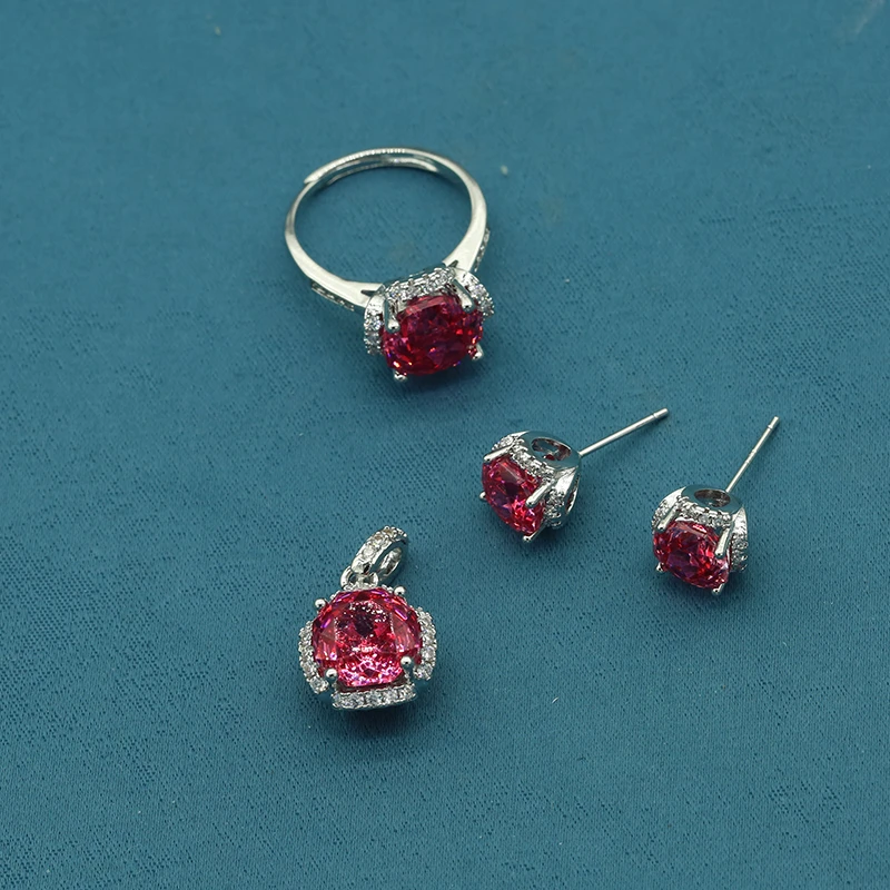 【高级定制】收藏级轻奢时尚设计吊坠套装v014