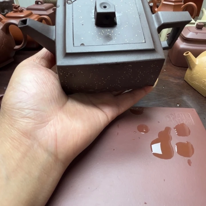 茶壶紫砂紫泥全手工240c c