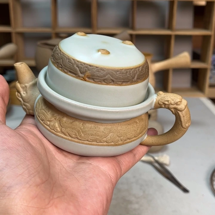 壶老段烧陶瓷茶器