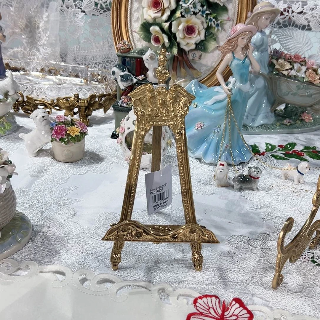 陶瓷纯铜赏盘支架