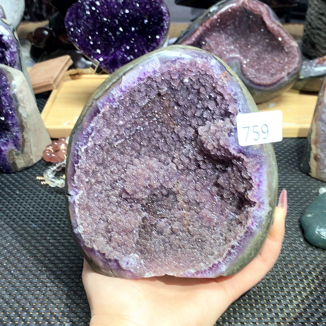 紫晶大型摆件（非配饰）未镶嵌