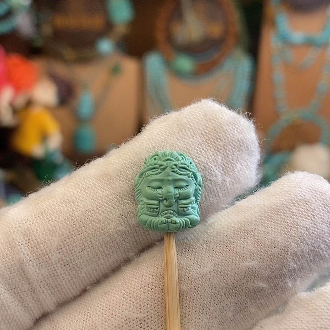 绿松石未镶嵌配饰