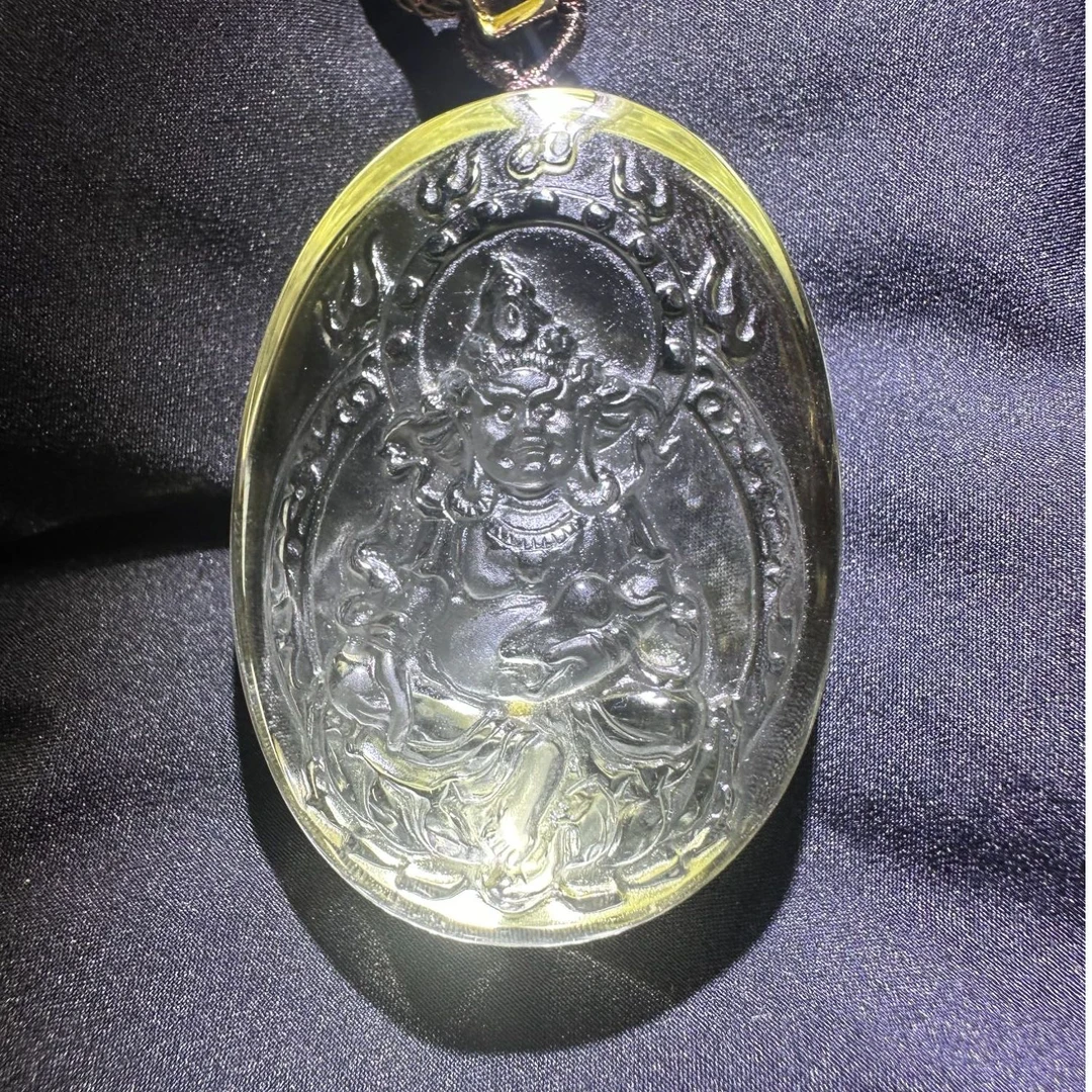 七叔甄选~黄财神吊坠