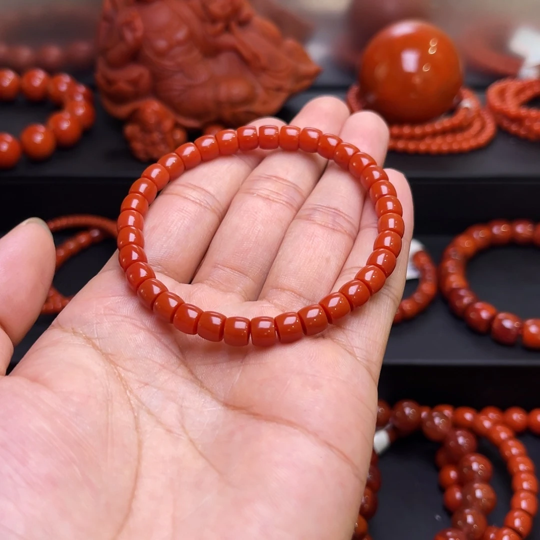 南红玛瑙未镶嵌南红手串