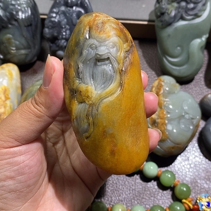 【闪购商品】和田玉把件未镶嵌筑*梦定制