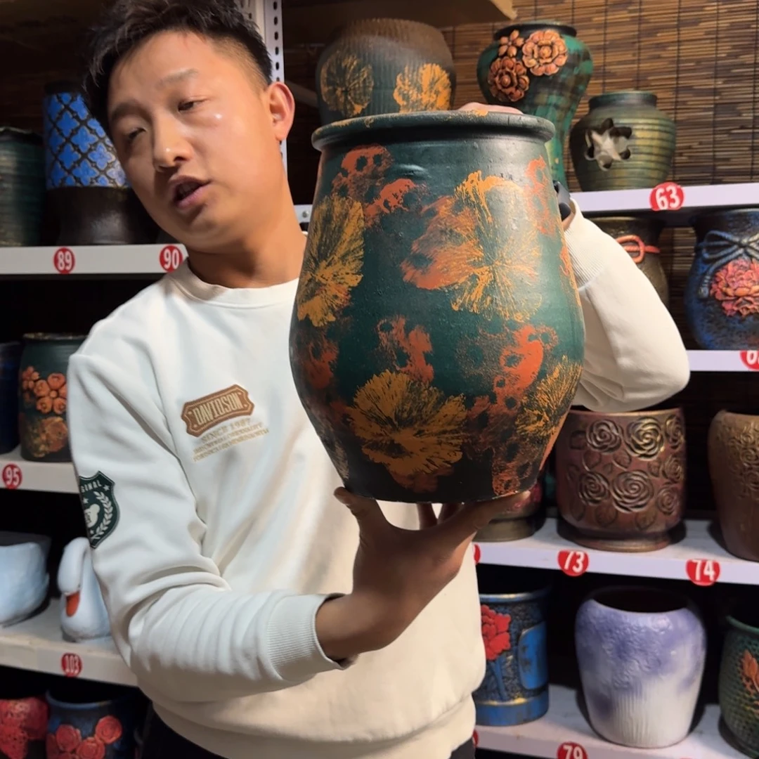 云****带孔高端浮雕花盆炸炸炸