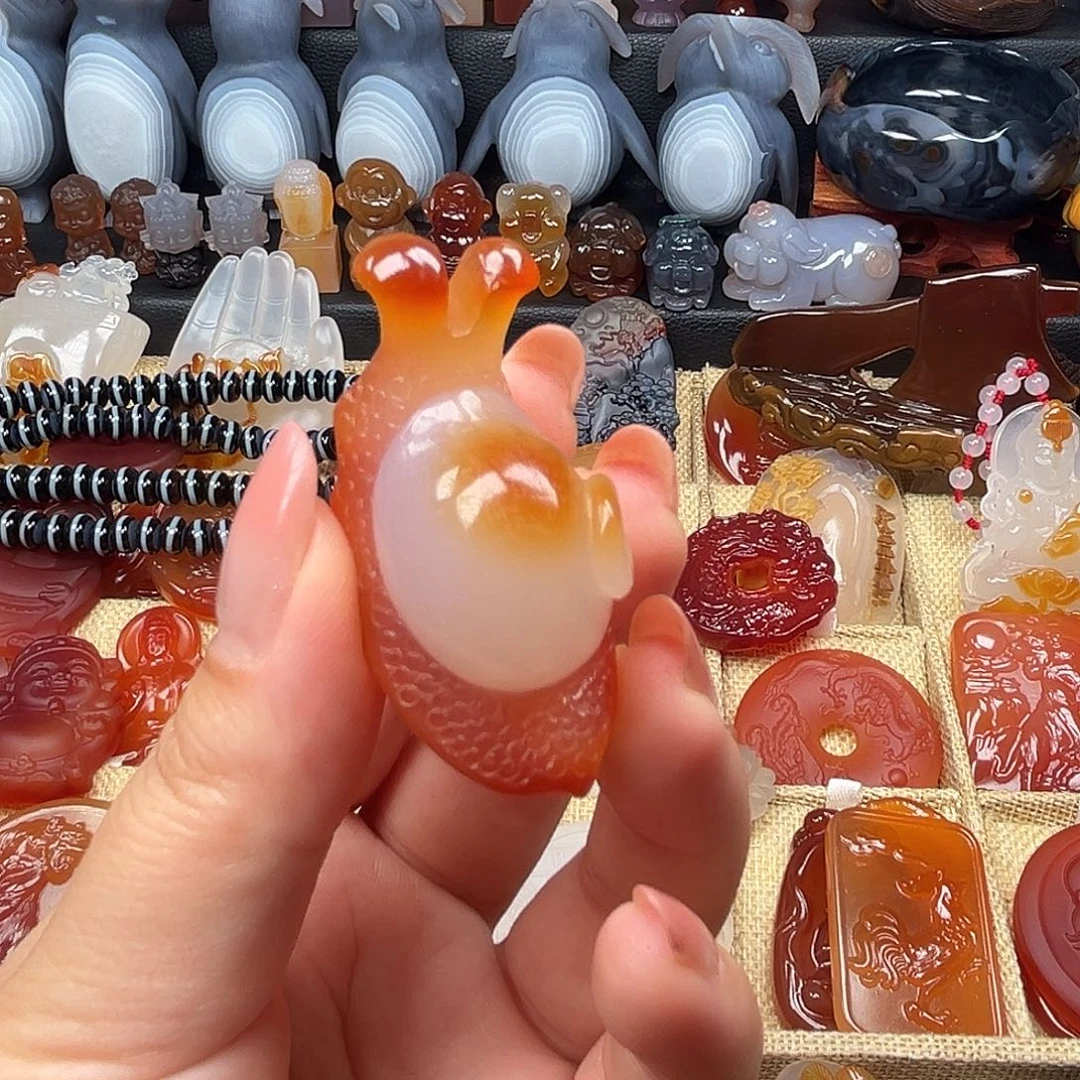 玛瑙/玉髓未镶嵌颈饰