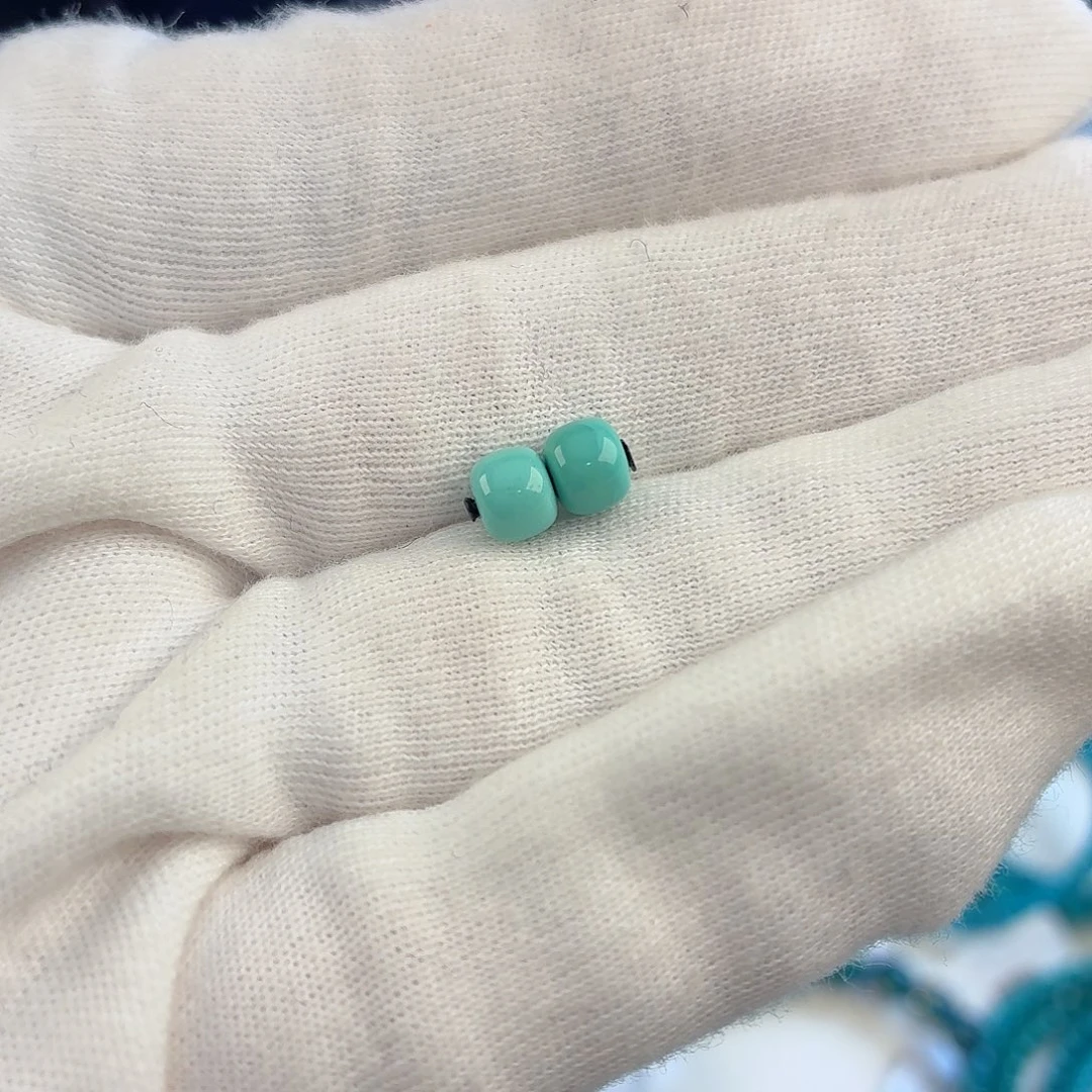 绿松石未镶嵌挂件5+mm