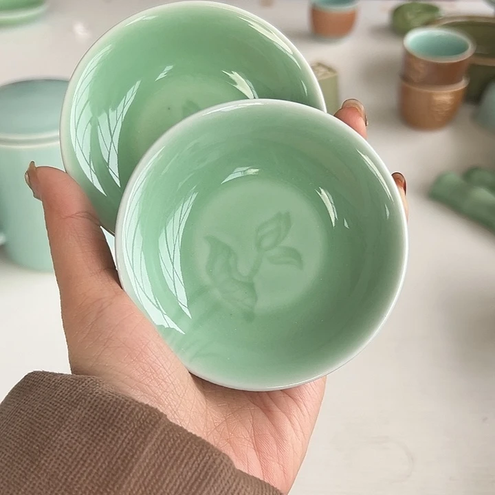 小米茶器龙泉青瓷