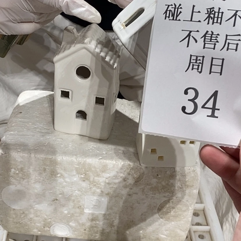 【闪购商品】摆件五****咪陶瓷摆件瑕疵特卖