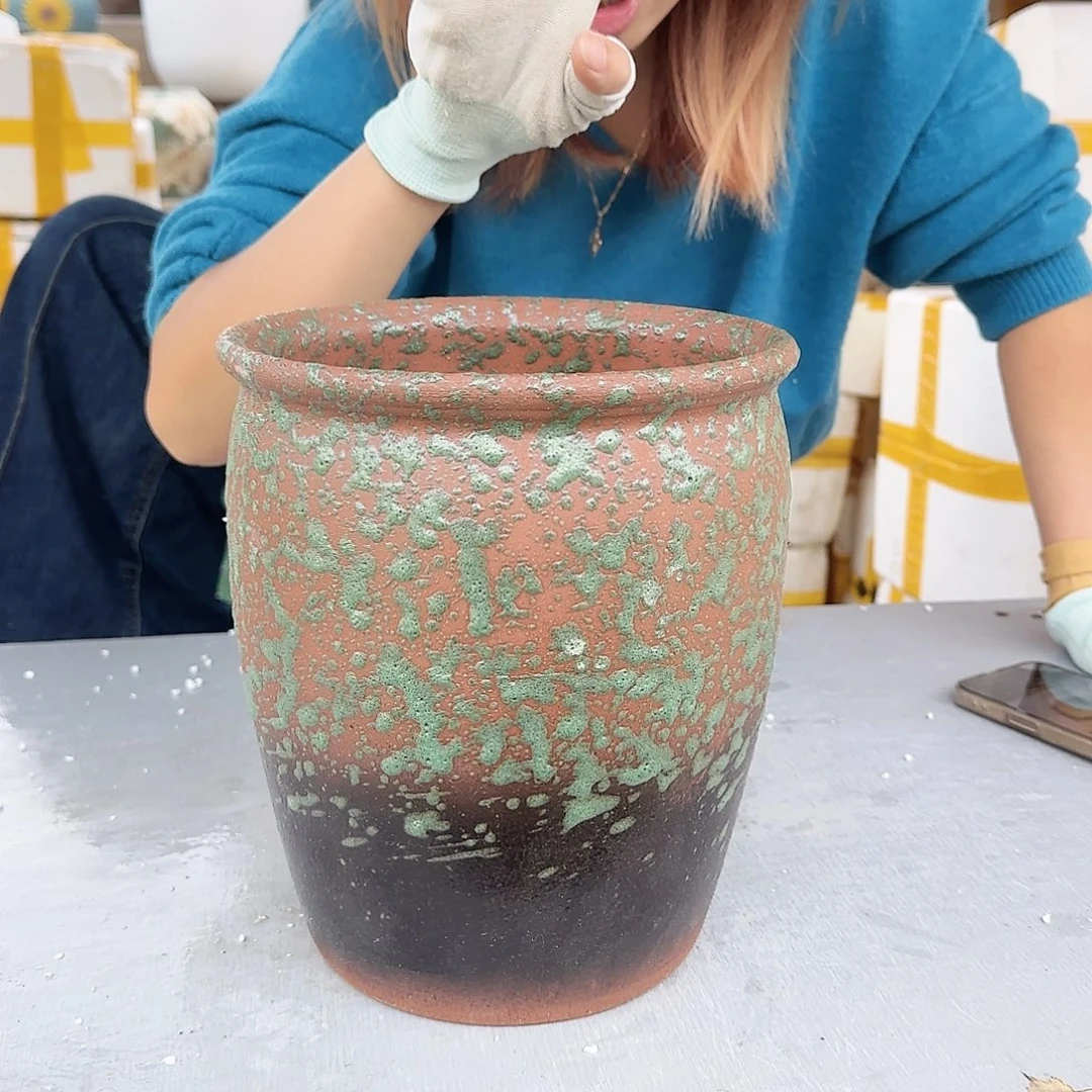 紫砂花盆王嫂花盆1019-531