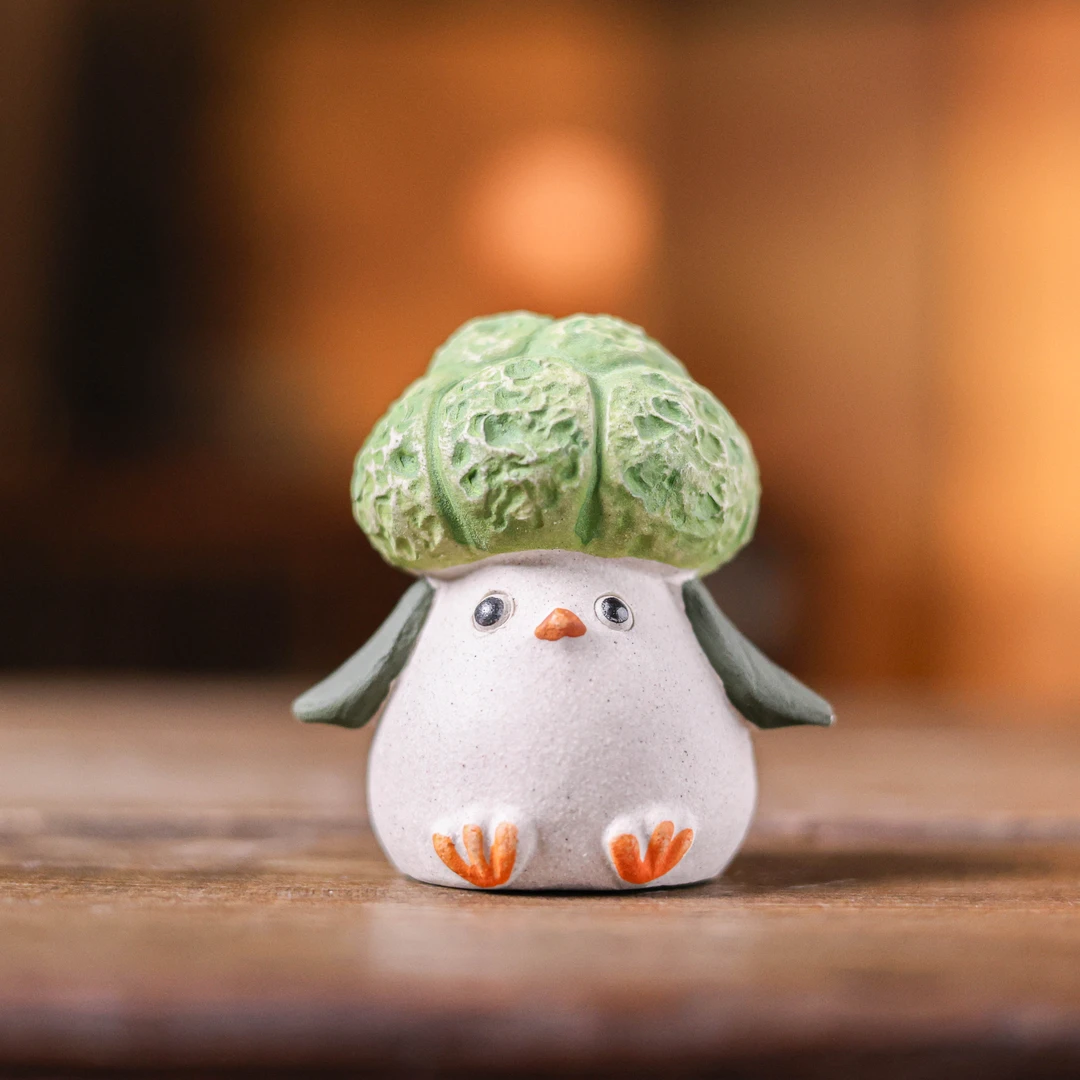 斋居 菜花鸡茶宠（Q7041）