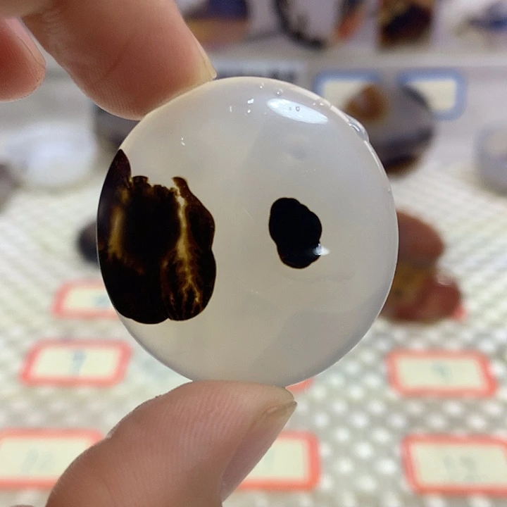 玛瑙/玉髓合金颈饰