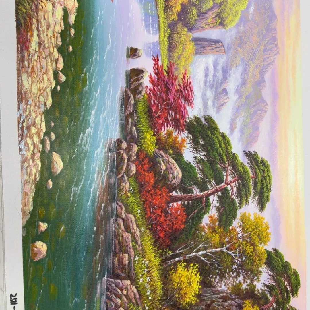 油画在哪呢我想问