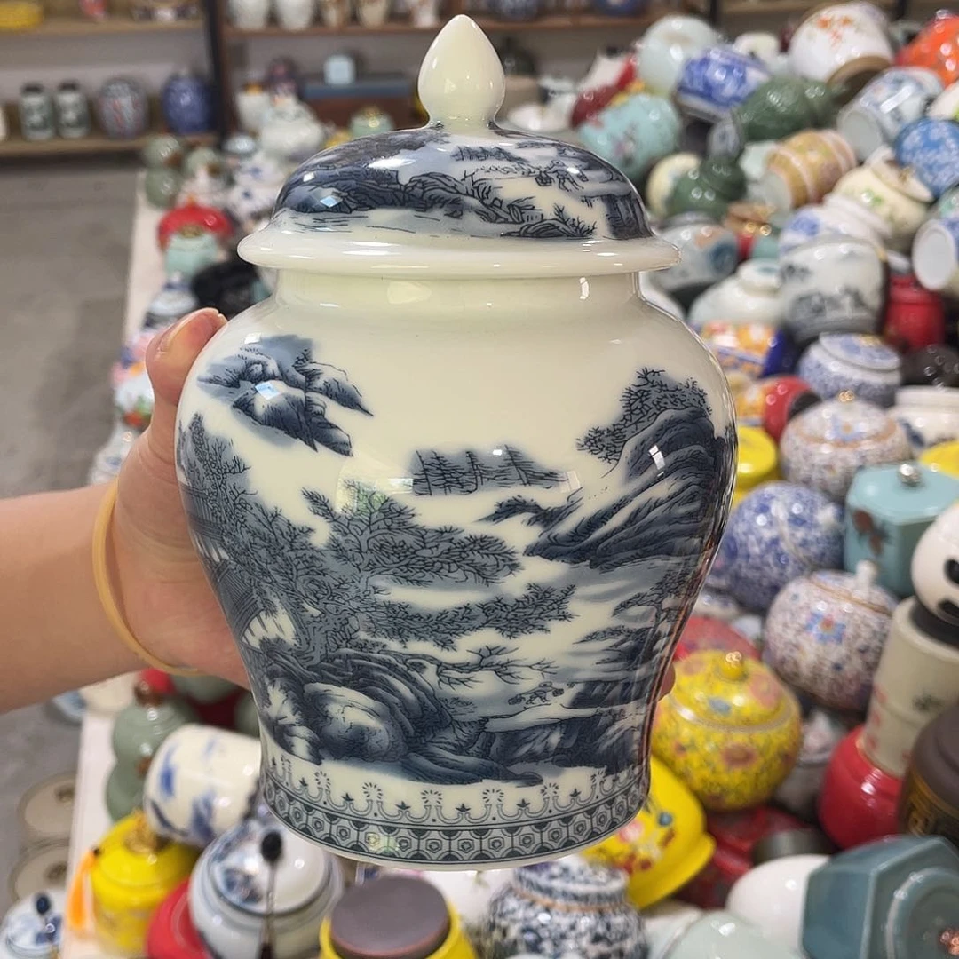 陶瓷罐茶叶罐密封罐