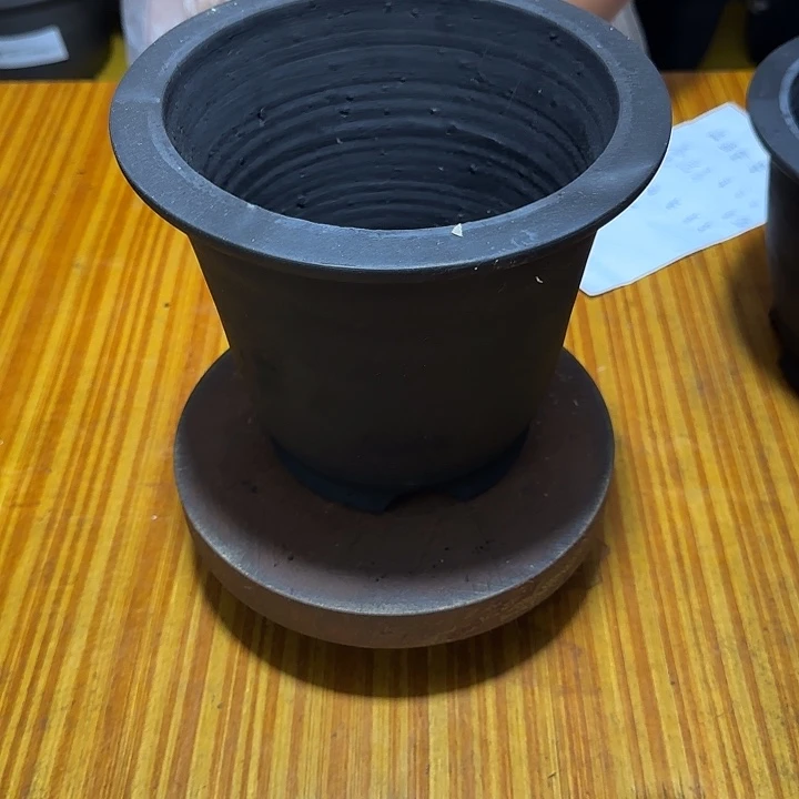 泥塑手工孤品小金钟19*16