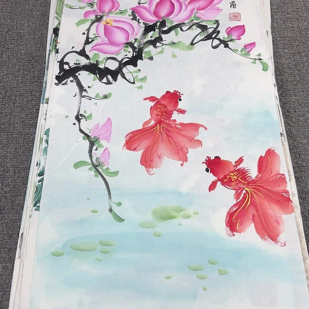 国画国画作品多次入选