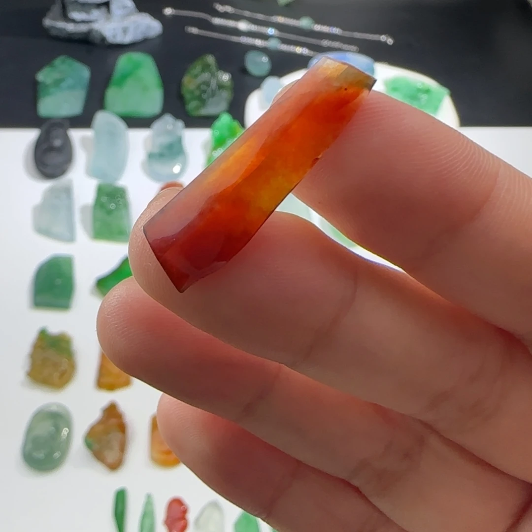 定制翡翠未镶嵌材料