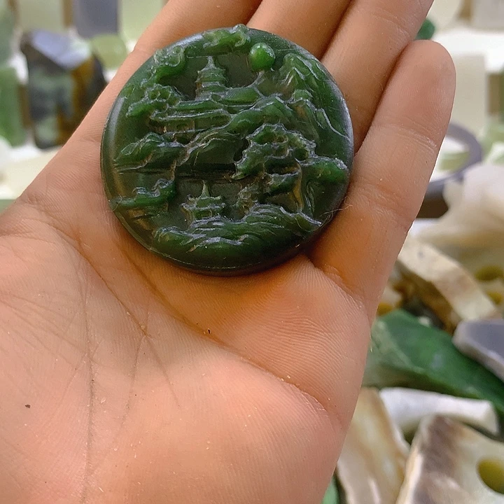 和田玉未镶嵌珠宝半成品