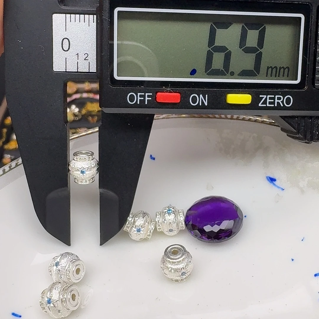 紫晶颈饰银S925镶嵌紫水晶925镶嵌142