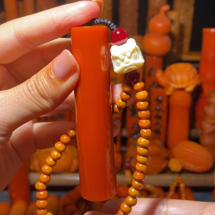 竹玉化实心竹宠新粉