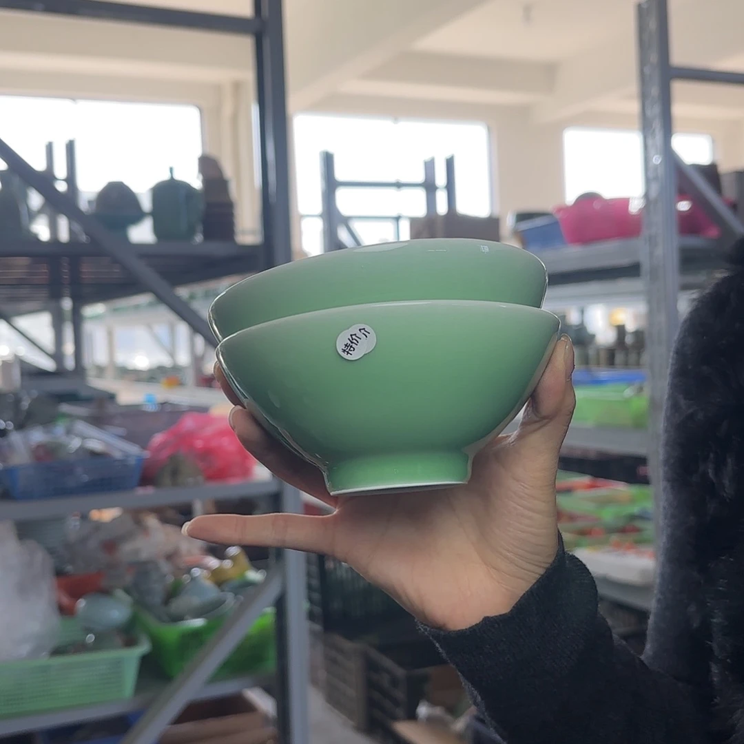 龙泉云间青瓷小米茶器