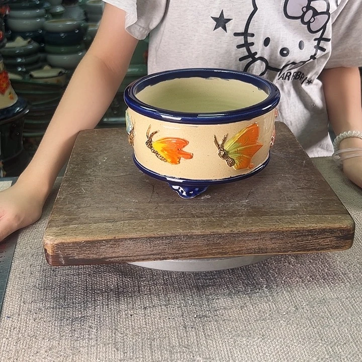 泳坤堂石湾盆陶瓷