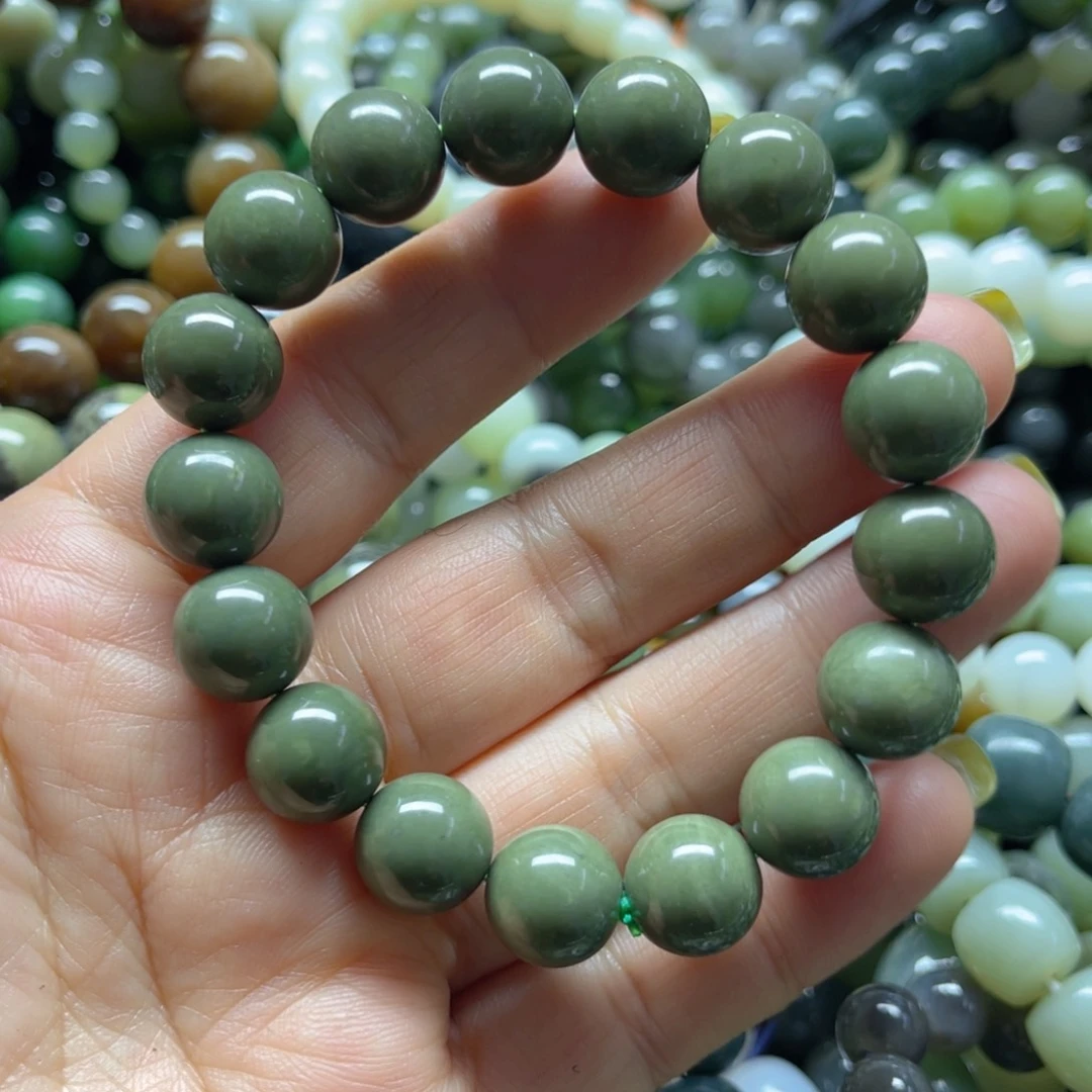 和田玉手链未镶嵌