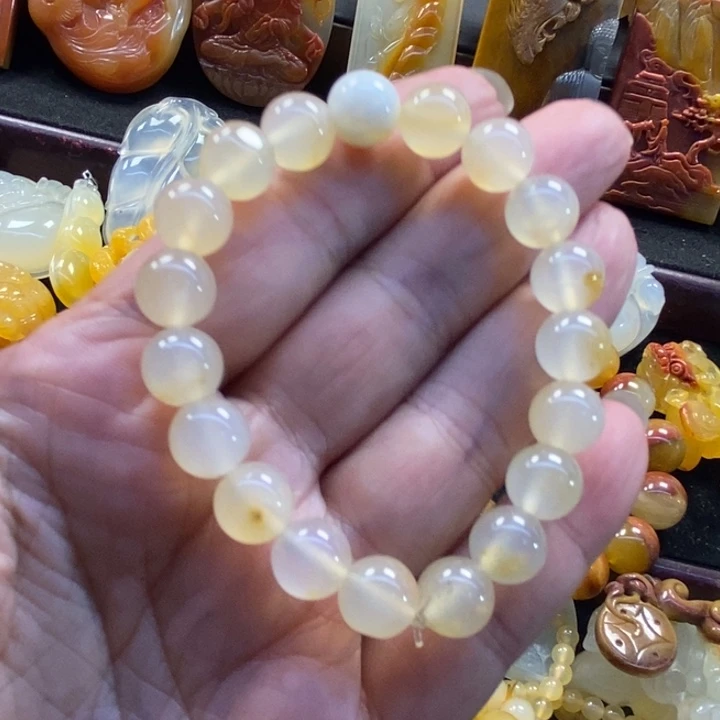 石英质玉（黄龙玉）未镶嵌非洲翠