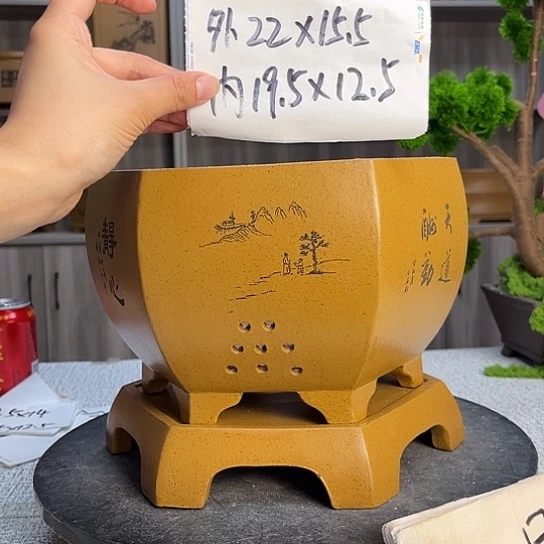 紫砂花盆紫砂第一