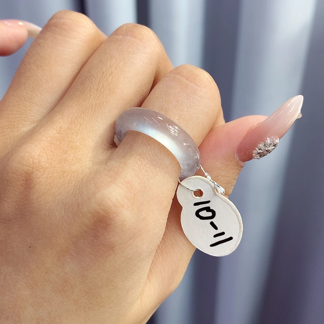 翡翠未镶嵌戒指翡翠