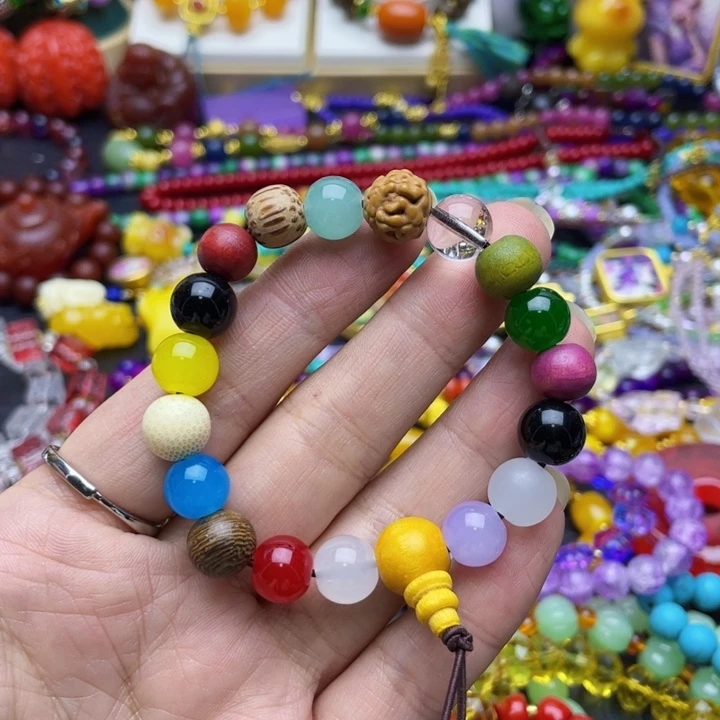 树脂制品61号彩色手串