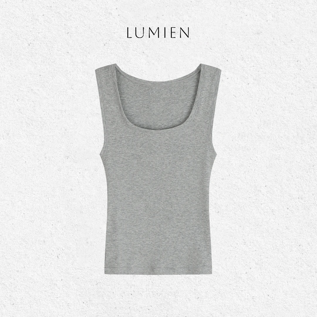 【LUMIEN 新品】“冰氧”修身显瘦辣妹凉感工字背心LX5CBB045