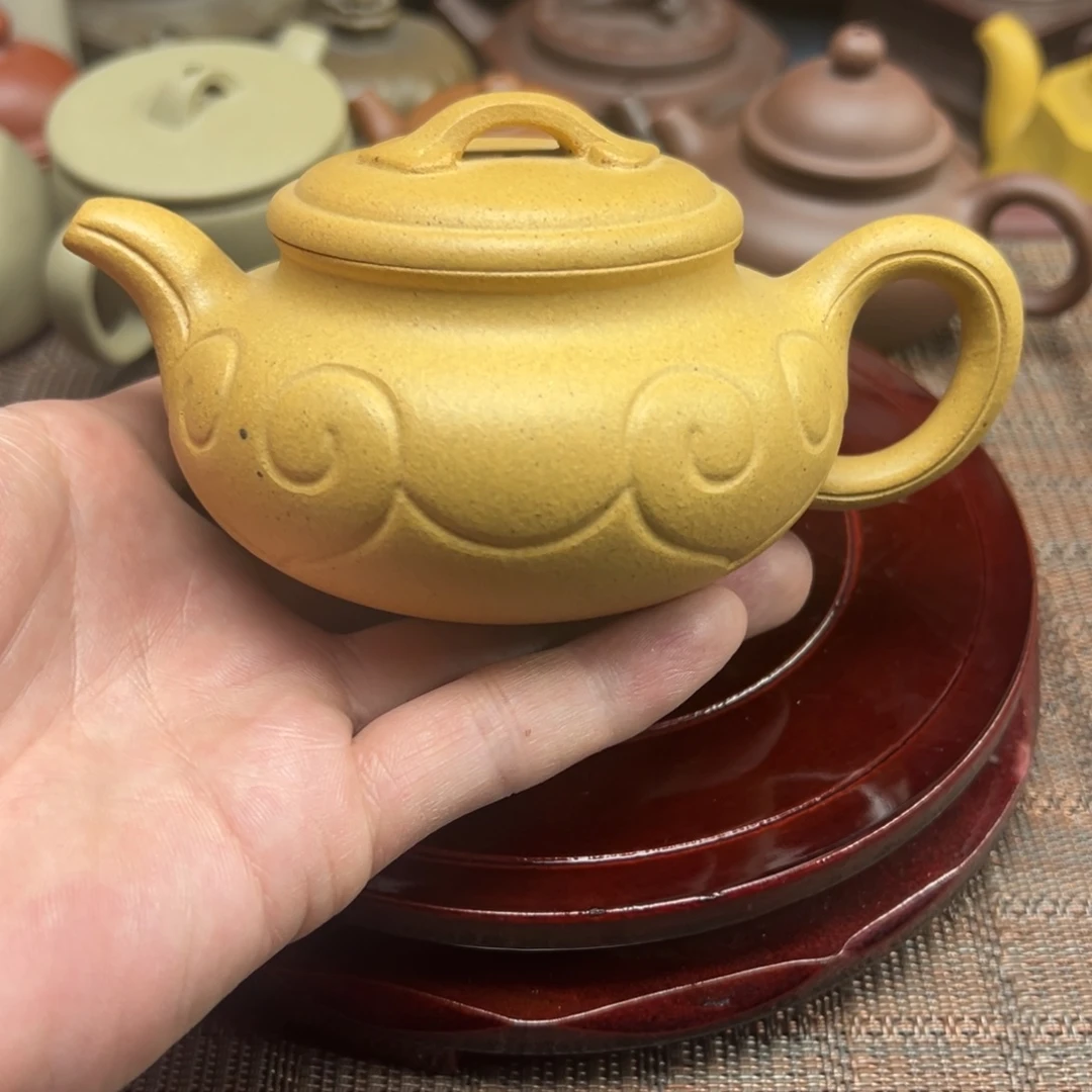 紫砂茶壶宜兴原矿紫砂壶200毫升容量