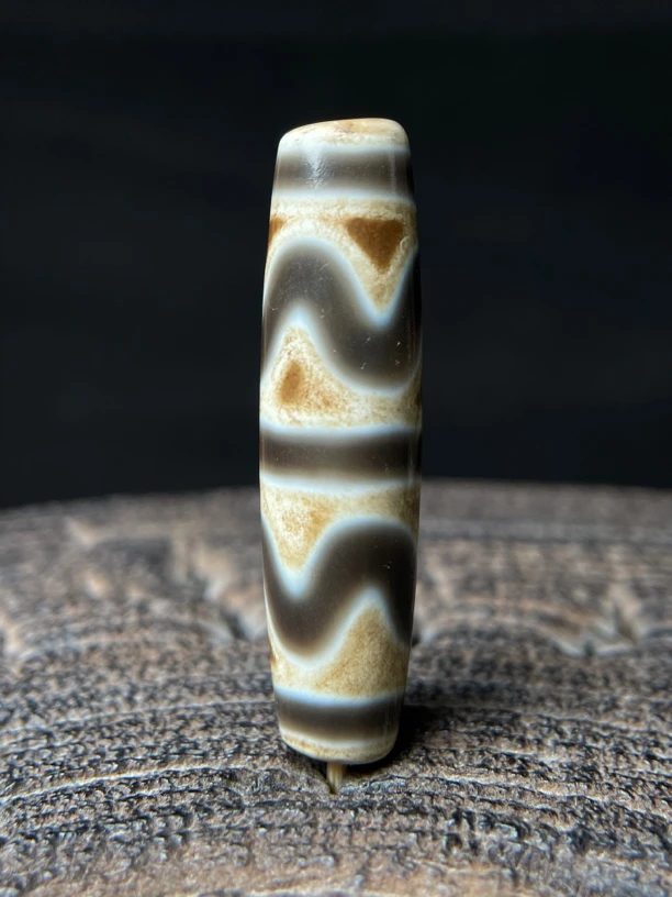 【藏取】精品藏系传承手工古法钙化工艺玛瑙珠