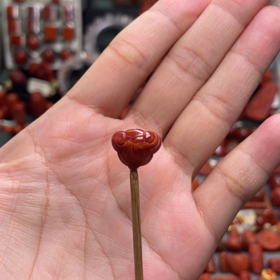 【闪购商品】未镶嵌如意南红玛瑙
