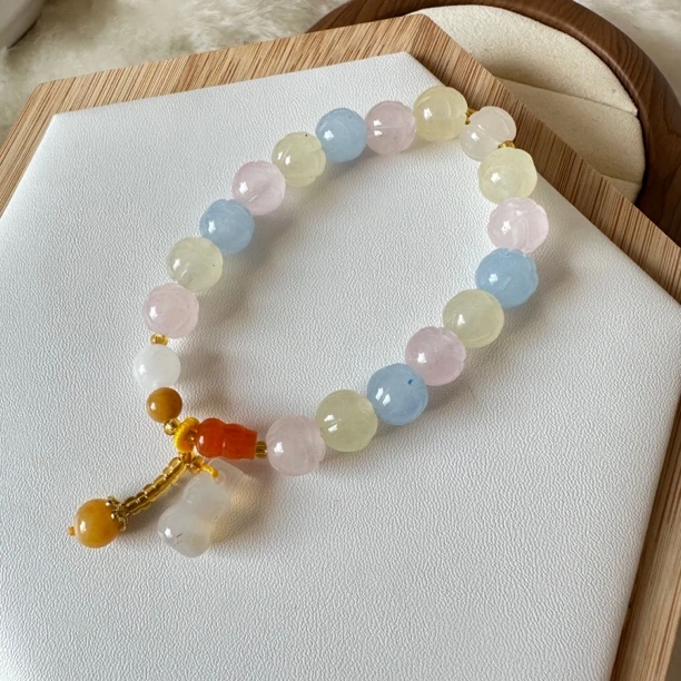 天然水晶多宝手串