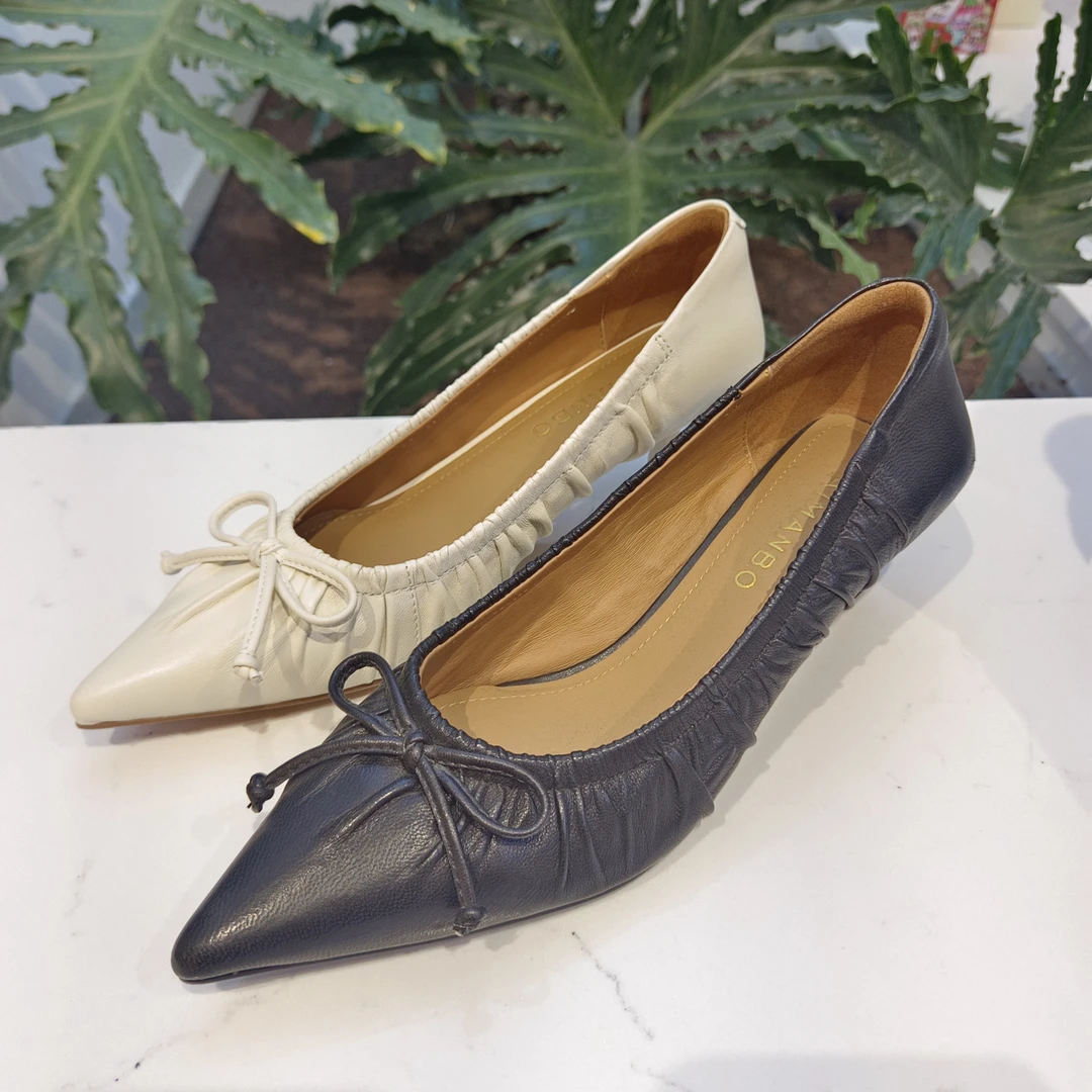 B18【漫步佳人】小跟浅口鞋