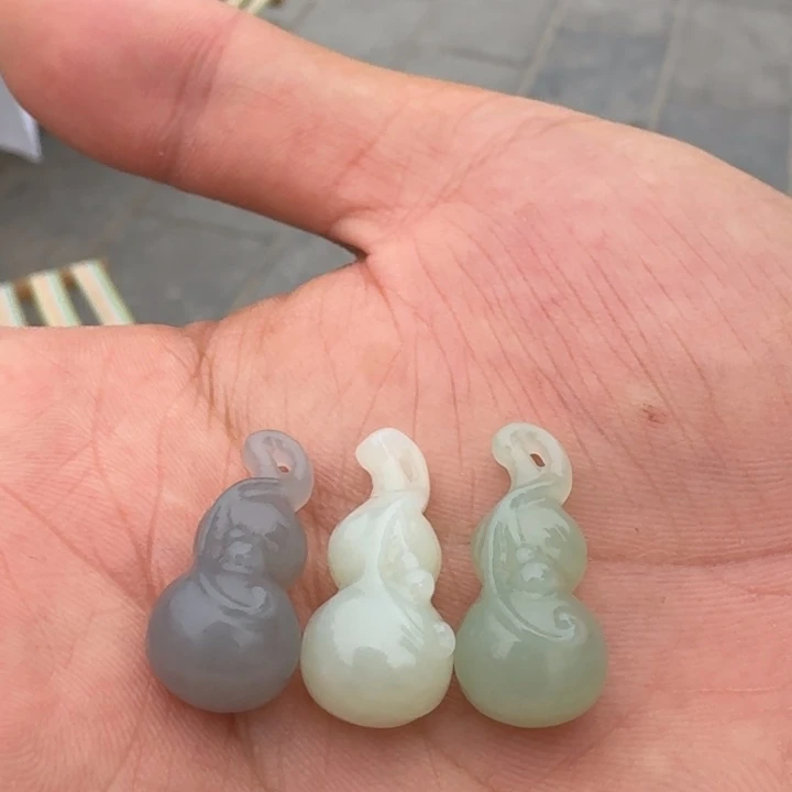 颈饰未镶嵌和田玉拍一发一多样性发货