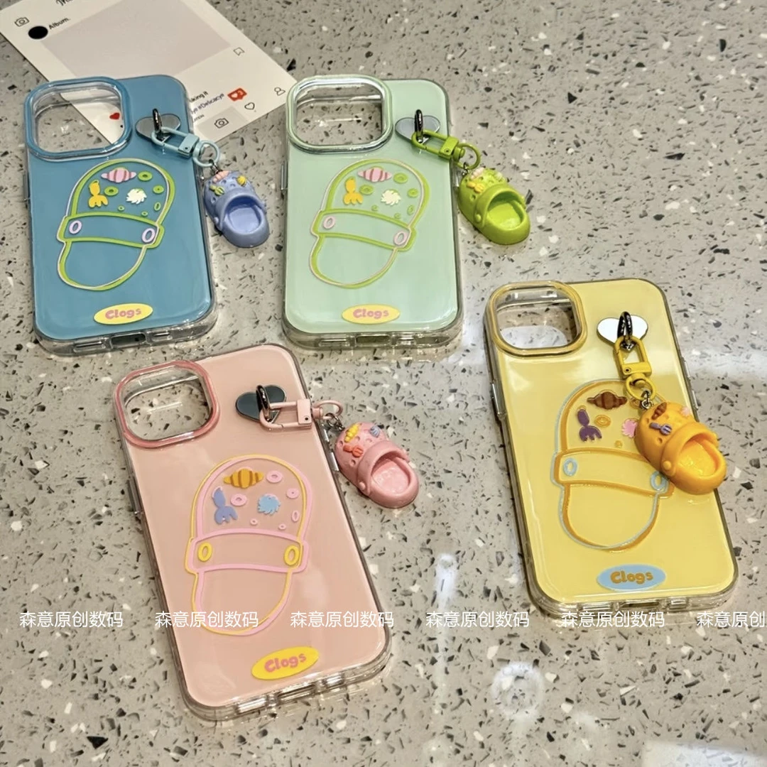 拖鞋适用于苹果华为vivo小米oppo女iphone15/16/14手机壳