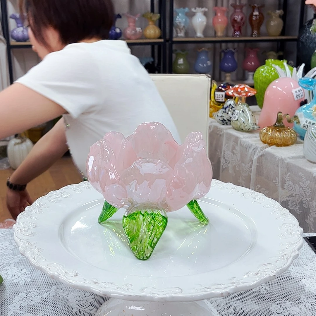 花碗  家悦琉璃摆件不完美