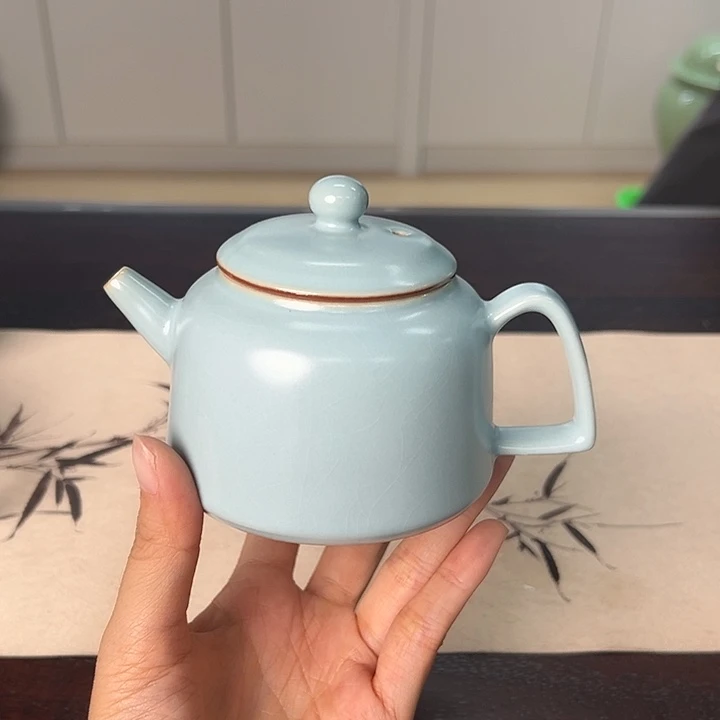 龙泉云间青瓷小米茶器