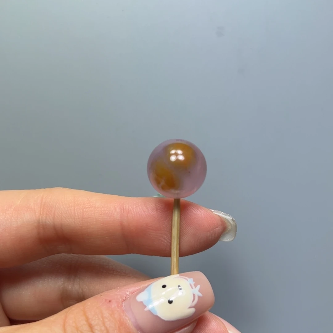 南红玛瑙特色圆珠单珠13.5mm未镶嵌