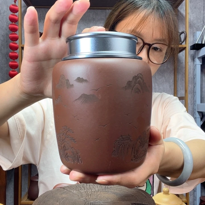 茶杯紫砂原矿紫砂杯