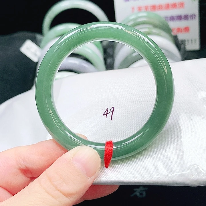 翡翠未镶嵌手镯420