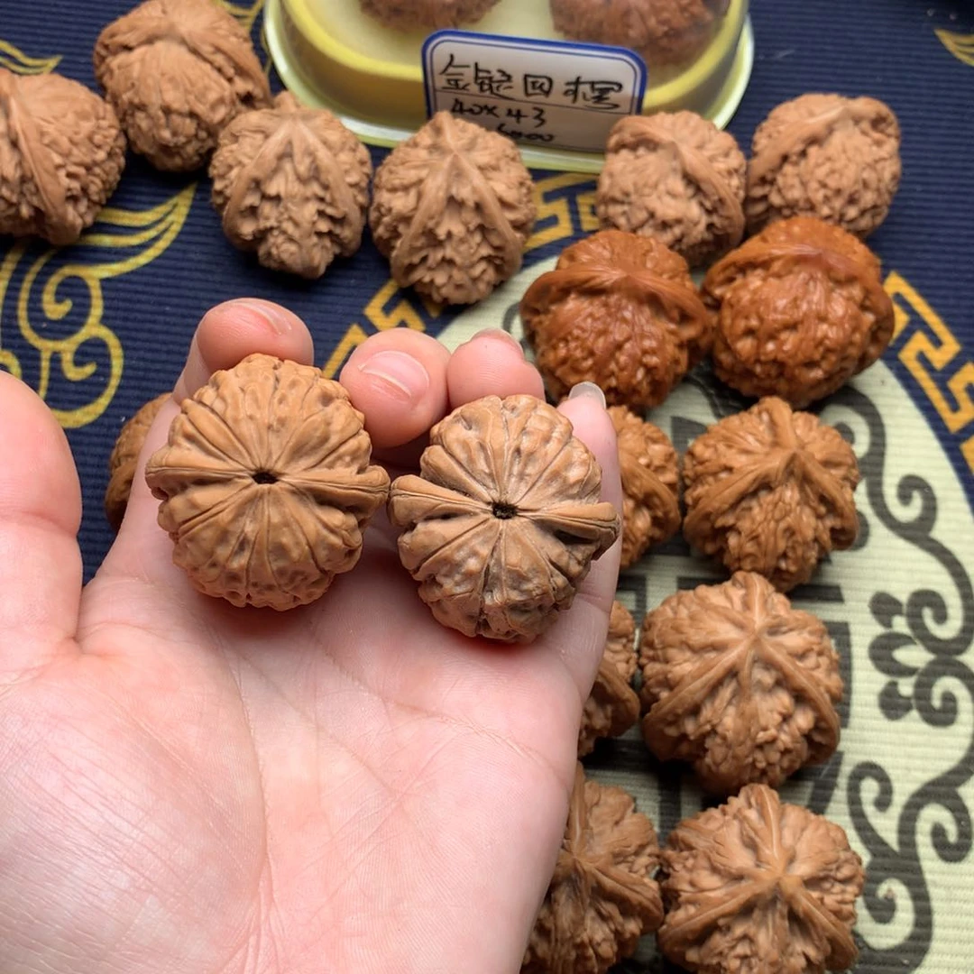 文玩核桃吊坠甲骨文34