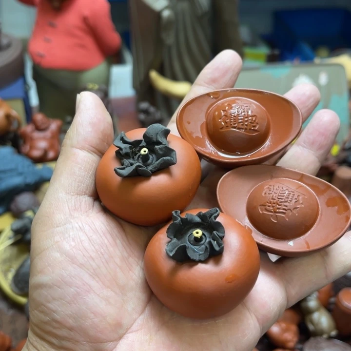 紫砂茶宠紫砂瑕疵